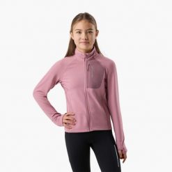 Bluza polarowa treningowa junior Swedemount Ultra Light Full Zip G szybkoschnąca. Czerwone bluzy z polaru SWEDEMOUNT, bez wzorów, z polaru, bez kaptura. Za 169.99 zł.