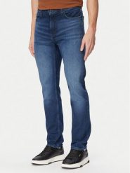 HUGO Jeansy 50556089 Granatowy Slim Fit. Niebieskie jeansy Hugo, m. Za 449.99 zł.