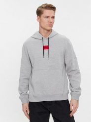 Hugo Bluza Daratschi214 50458700 Szary Regular Fit. Szare bluzy Hugo, l, bez wzorów, z bawełny, bez kaptura. Za 259.99 zł.