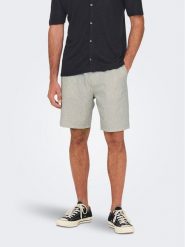 Only & Sons Szorty materiałowe 22024952 Szary Loose Fit. Szare szorty Only & Sons, m, bez wzorów, z bawełny. Za 159.99 zł.