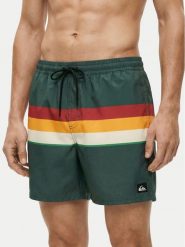 Quiksilver Szorty kąpielowe Everyday Printed Volley 15 EQYJV04219 Zielony Regular Fit. Zielone kąpielówki Quiksilver, m, bez wzorów, z syntetyku. Za 189.99 zł.