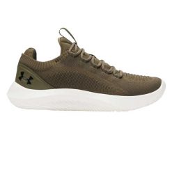 Buty do treningu biegowego Under Armour Dynamic 2. Zielone buty turystyczne Under Armour, bez wzorów, z materiału, bez zapięcia, na fitness i siłownię. Za 429.70 zł.