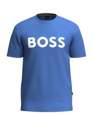 Hugo Boss Fashion Koszulka w kolorze niebieskim rozmiar: M. Niebieskie bezrękawniki Hugo Boss Fashion, m, bez wzorów, z bawełny, bez kołnierzyka, bez ramiączek. Za 79.03 zł.