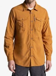 Koszula podróżnicza Craghoppers NosiLife Adventure LS Shirt III. Brązowe koszule Craghoppers, m, bez wzorów, z materiału, bez kołnierzyka, bez ramiączek. Za 545.00 zł.
