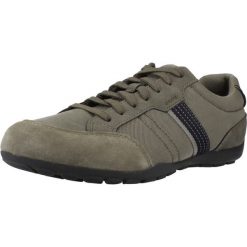 Buty GEOX U RAVEX Zielony. Zielone buty turystyczne Geox, bez wzorów, z syntetyku, bez zapięcia, trekkingowe. Za 331.99 zł.