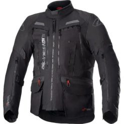 Kurtka motocyklowa Alpinestars Bogota Pro Drystar. Czarne kurtki Alpinestars, l, bez wzorów, z poliamidu, bez kaptura. Za 2,068.00 zł.