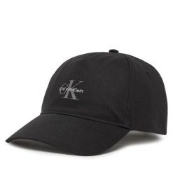 Czapka z daszkiem Calvin Klein Jeans. Czarne czapki z daszkiem Calvin Klein Jeans, bez wzorów, z jeansu. Za 139.99 zł.