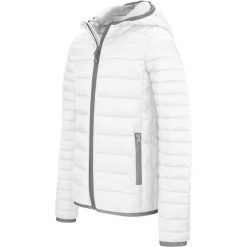 Kurtka puchowa Kariban Légère Capuche. Białe kurtki KARIBAN, l, bez wzorów, z puchu, bez kaptura. Za 307.00 zł.
