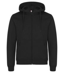Clique Miami Hoody Full Zip bluza z kapturem z bawełny i poliestru z recyklingu. Czarne bluzy z kapturem CLIQUE, m, bez wzorów, z bawełny, z kapturem. Za 192.86 zł.