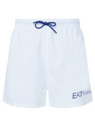 EA7 Emporio Armani Szorty kąpielowe 7M002000 AF13049 M0304 Biały Regular Fit. Białe kąpielówki EA7 Emporio Armani, m, bez wzorów, z syntetyku. Za 279.99 zł.