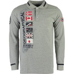 Koszulka polo "Kerabati" w kolorze szarym. Koszulki polo marki Geographical Norway Men. W wyprzedaży za 108.95 zł.