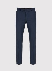 PAKO LORENTE – Spodnie garniturowe w kolorze granatowym. Garnitury Pako Lorente, bez wzorów. Za 699.99 zł.