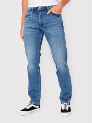 Wrangler Jeansy Greensboro W15QJX21Y 112322662 Niebieski Regular Fit. Niebieskie jeansy Wrangler, m. Za 259.99 zł.