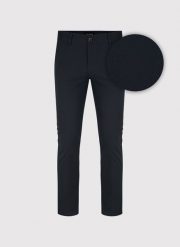 PAKO LORENTE - Czarne spodnie casual. Czarne spodnie materiałowe Pako Lorente, na co dzień, l, bez wzorów, z bawełny, casualowe. Za 299.99 zł.