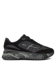 Premiata Sneakersy Moerun 6445 Czarny. Czarne buty sportowe casual Premiata, bez wzorów, ze skóry, bez zapięcia. Za 1,279.00 zł.