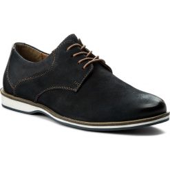 Półbuty LASOCKI FOR MEN MI07-C348-385-01. Niebieskie eleganckie półbuty Lasocki For Men, bez wzorów, z nubiku, bez obcasa, bez zapięcia. W wyprzedaży za 169.99 zł.