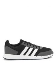 Adidas Sneakersy Run50S IF1553 Czarny. Czarne buty sportowe casual Adidas, bez wzorów, z materiału, bez zapięcia. Za 229.99 zł.