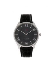 Tommy Hilfiger Zegarek Becker 1710516 Czarny. Czarne, analogowe zegarki Tommy Hilfiger. Za 489.99 zł.