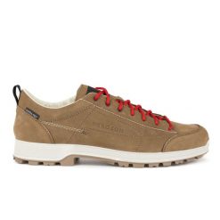 Buty turystyczne męskie BERGSON Gessi Low STX. Brązowe buty trekkingowe Bergson, bez wzorów, bez zapięcia, trekkingowe. Za 389.99 zł.