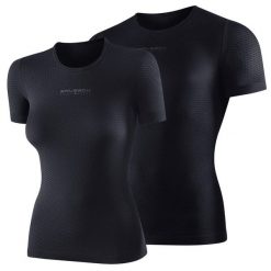 Podkoszulek z krótkim rękawem Brubeck Base Layer Ultra Light 3D. Białe podkoszulki Brubeck, xl, bez wzorów, z poliamidu, bez ramiączek. Za 99.99 zł.