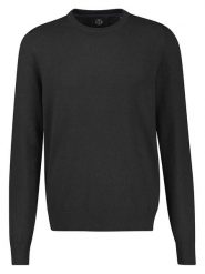 Lerros Sweter w kolorze czarnym rozmiar: L. Czarne swetry nierozpinane Lerros, l, bez wzorów, z bawełny, bez kołnierzyka, bez ramiączek. Za 134.95 zł.