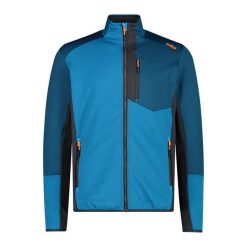 Bluza męska turystyczna CMP 33G6567. Niebieskie bluzy z polaru CMP, m, bez wzorów, z polaru, bez kaptura. W wyprzedaży za 258.99 zł.