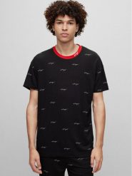 Hugo Koszulka piżamowa 50490231 Czarny Relaxed Fit. Czarne piżamy Hugo, l, bez wzorów, z bawełny, bez ramiączek. Za 279.99 zł.
