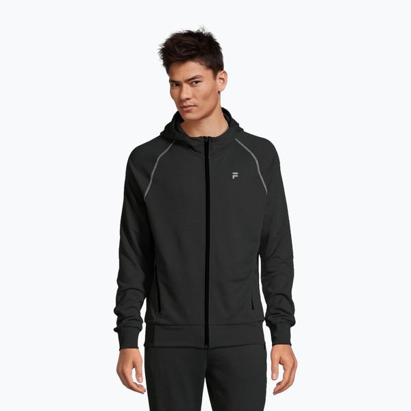 Bluza męska FILA Lage Slim. Czarne bluzy z kapturem Fila, m, bez wzorów, z materiału, z kapturem. Za 289.99 zł.