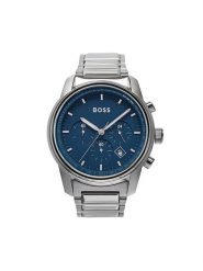Boss Zegarek 1514007 Srebrny. Szare, analogowe zegarki Boss, srebrne. Za 1,009.00 zł.