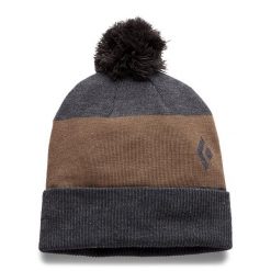 Czapka Zimowa Unisex Black Diamond Pom Beanie. Brązowe czapki zimowe Black Diamond, bez wzorów. Za 151.45 zł.