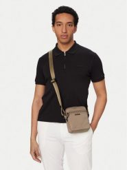 HUGO Saszetka Everett 50563508 Brązowy jasny. Brązowe saszetki i nerki Hugo, bez wzorów, z materiału. Za 379.99 zł.