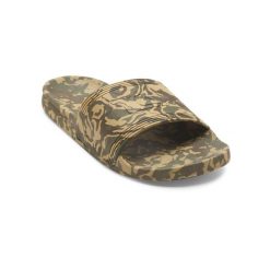 Sandały dla Mężczyzn DOCKYARD. Zielone sandały Quiksilver, z syntetyku, bez zapięcia. Za 159.99 zł.