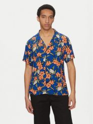 BOSS Koszula Beach 50535793 Niebieski Regular Fit. Niebieskie koszule Boss, m, bez wzorów, z wiskozy, bez kołnierzyka, bez ramiączek. Za 339.99 zł.