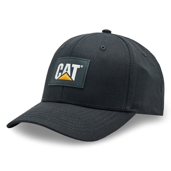 Czapka z daszkiem CAT Footwear. Czarne czapki z daszkiem CAT Footwear, bez wzorów. Za 99.99 zł.