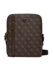 Guess Saszetka HMTOLO P4218 Brązowy. Brązowe saszetki i nerki Guess, z aplikacjami, ze skóry. Za 229.99 zł.