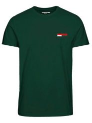 Jack & Jones Koszulka w kolorze zielonym rozmiar: L. Zielone bezrękawniki Jack & Jones, l, bez wzorów, z bawełny, bez kołnierzyka, bez ramiączek. Za 37.12 zł.