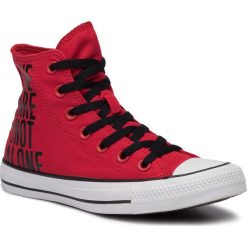 Trampki CONVERSE - Ctas Hi 165467C Enamel Red/White. Czerwone trampki Converse, m, bez wzorów, bez zapięcia. Za 329.00 zł.