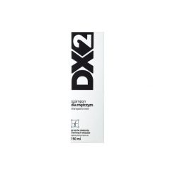DX2 150ml Szampon dla mężczyzn przeciw siwieniu ciemnych włosów. Szampony i pielęgnacja marki Aflofarm. W wyprzedaży za 26.99 zł.
