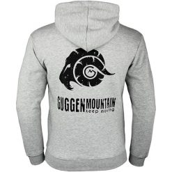 Męska bluza z polaru z kapturem i zamkiem błyskawicznym. Czarne bluzy GUGGEN MOUNTAIN, l, bez wzorów, z bawełny, z kapturem. W wyprzedaży za 237.08 zł.