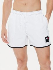 Tommy Hilfiger Szorty kąpielowe UM0UM03149 Biały Regular Fit. Białe kąpielówki Tommy Hilfiger, m, bez wzorów, z syntetyku. Za 189.99 zł.