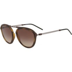 Emporio Armani - Okulary. Szare okulary przeciwsłoneczne Emporio Armani. W wyprzedaży za 399.90 zł.