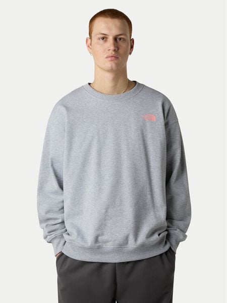 The North Face Bluza Expedition Celebration NF0A8E3G Szary Relaxed Fit. Szare bluzy The North Face, m, bez wzorów, z bawełny, bez kaptura. Za 219.99 zł.