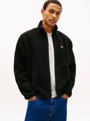 Tommy Jeans kurtka przejściowa Mężczyźni czarny, XXL. Czarne kurtki Tommy Jeans, m, bez wzorów, z jeansu, bez kaptura. Za 529.95 zł.