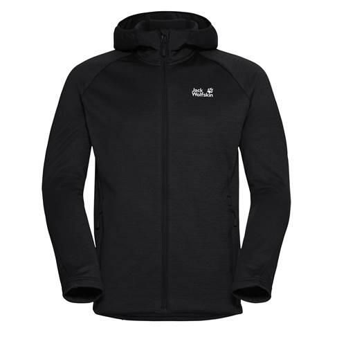 Bluza na co dzień męska Jack Wolfskin Peak District. Czarne bluzy z kapturem Jack Wolfskin, m, bez wzorów, z kapturem. Za 389.99 zł.