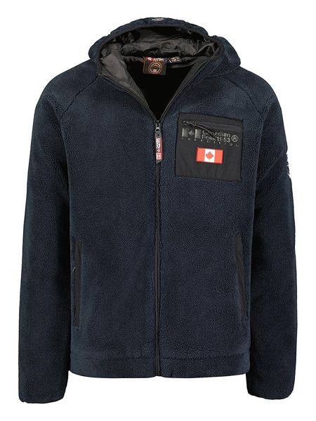 Canadian Peak Kurtka polarowa w kolorze granatowym rozmiar: XL. Niebieskie kurtki Canadian Peak, xl, bez wzorów, z materiału, bez kaptura. Za 161.73 zł.