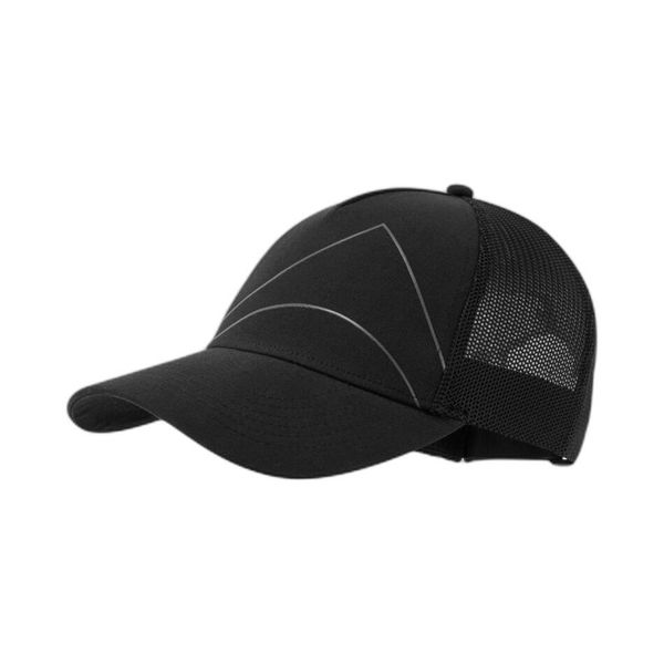 Czapka trucker Montane Basecamp Logo. Czarne czapki z daszkiem Montane, bez wzorów, z bawełny. Za 142.45 zł.