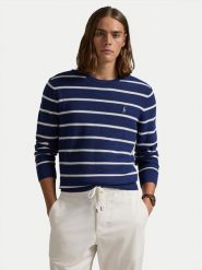 Polo Ralph Lauren Sweter 710955764001 Niebieski Regular Fit. Niebieskie swetry rozpinane Polo Ralph Lauren, l, bez wzorów, z bawełny, bez kołnierzyka, bez ramiączek. Za 659.99 zł.