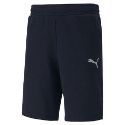 Spodenki męskie Puma teamGOAL 23 Casuals Shorts granatowe. Niebieskie szorty Puma, m, bez wzorów, z bawełny, sportowe. Za 97.00 zł.