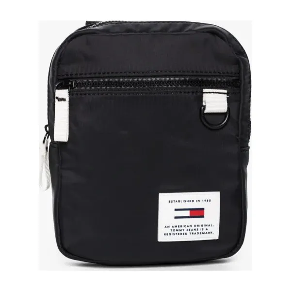 Tommy Hilfiger Torba Tjm Urban Tech Reporter , czarny, rozmiar ONE SIZE. Czarne torby na ramię Tommy Hilfiger, z aplikacjami, z gumy, na ramię, duże, zdobione, bez dodatków. W wyprzedaży za 219.99 zł.
