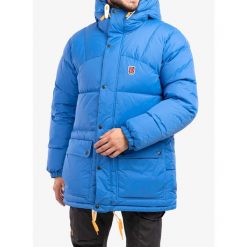 Kurtka puchowa męska Fjallraven Expedition Down Jacket. Niebieskie kurtki Fjällräven, m, bez wzorów, z puchu, bez kaptura. Za 2,571.99 zł.